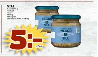 Supergrossen Sill erbjuda