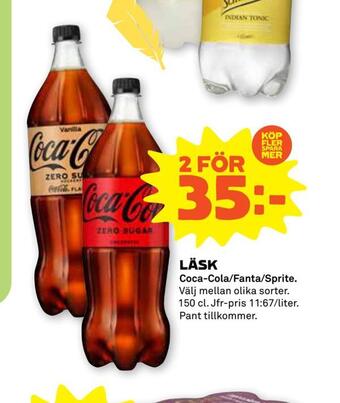 Stora Coop Läsk erbjuda