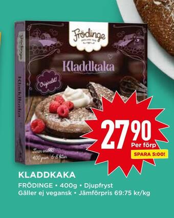 Willys Kladdkaka erbjuda