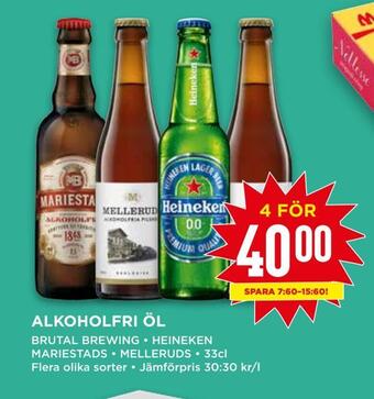 Willys Alkoholfri öl erbjuda