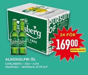 Willys Alkoholfri öl erbjuda