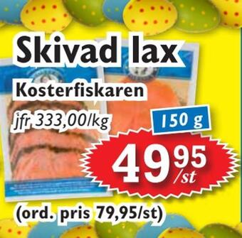 T-jarlen Skivad lax erbjuda