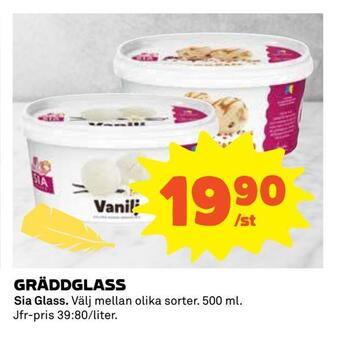 Coop Gräddglass erbjuda
