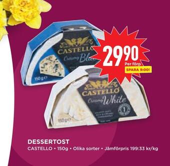 Willys Hemma Dessertost erbjuda