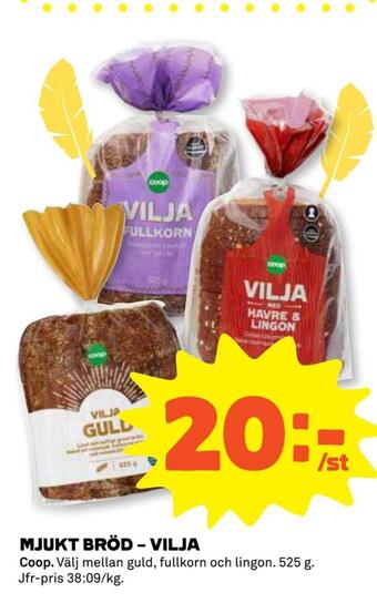 Stora Coop Mjukt bröd - vilja erbjuda