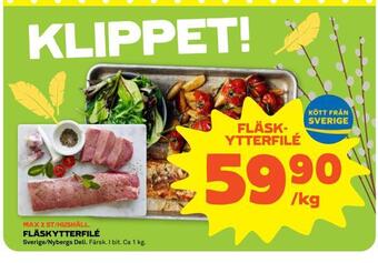 Stora Coop Fläskytterfilé erbjuda