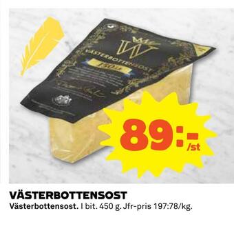 Coop Västerbottensost erbjuda