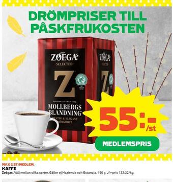 Coop Kaffe erbjuda