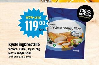 Eurocash Kycklingbröstfilé erbjuda
