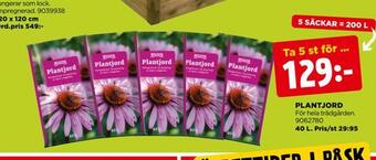 Jem&Fix Plantjord erbjuda