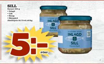 Din Mat Sill erbjuda