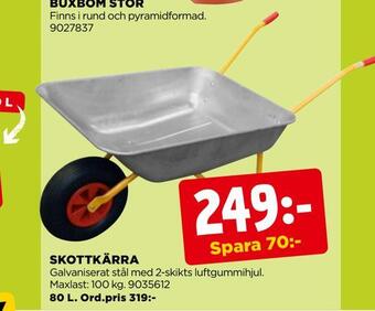 Jem&Fix Skottkärra erbjuda