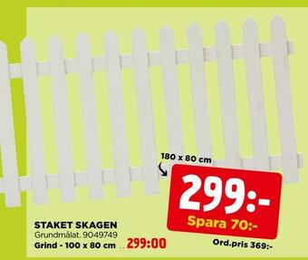 Staket skagen