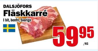 Matdax Fläskkarré erbjuda
