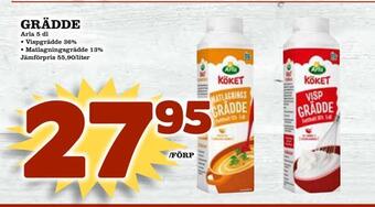 Din Mat Grädde erbjuda