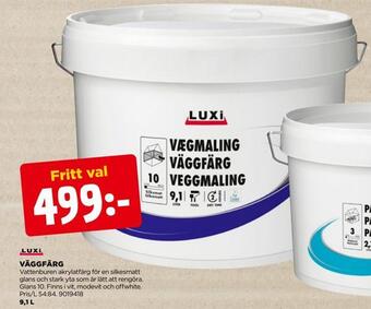 Jem&Fix Väggfärg erbjuda