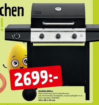 Jem&Fix Gasolgrill erbjuda