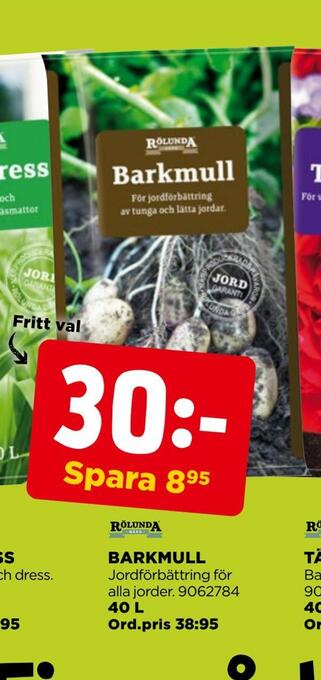 Jem&Fix Barkmull erbjuda