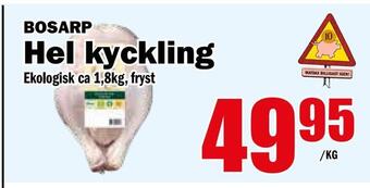 Matdax Hel kyckling erbjuda