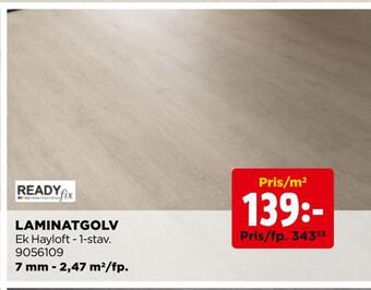 Jem&Fix Laminatgolv erbjuda