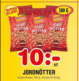 Nya Pulsen Jordnötter erbjuda