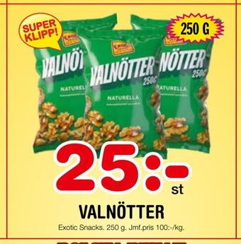 Nya Pulsen Valnötter erbjuda