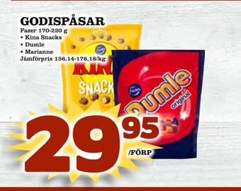 Bonum Matmarknad Godispåsar erbjuda