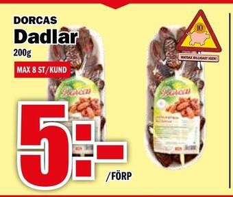 Matdax Dadlar erbjuda