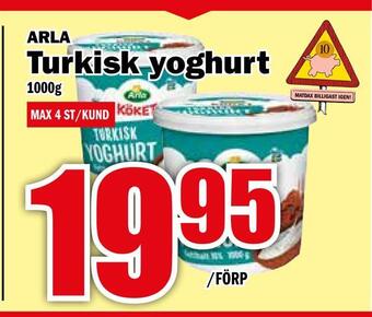 Matdax Turkisk yoghurt erbjuda