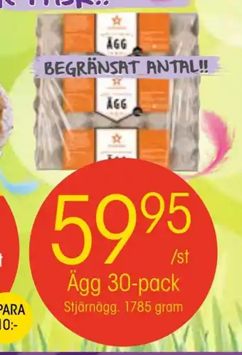 EKO Ägg 30-pack erbjuda
