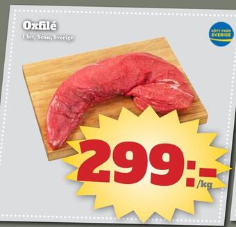 Bonum Matmarknad Oxfilé erbjuda