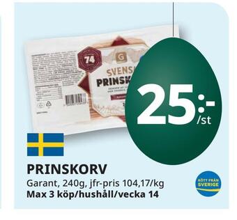 Prinskorv