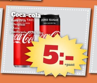 Bonum Matmarknad Coca-cola erbjuda