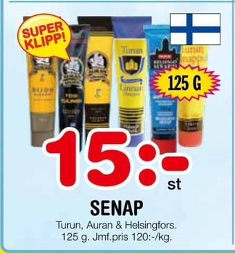 Nya Pulsen Senap erbjuda