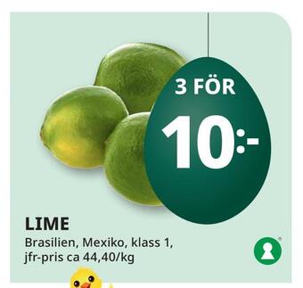 Tempo Lime erbjuda