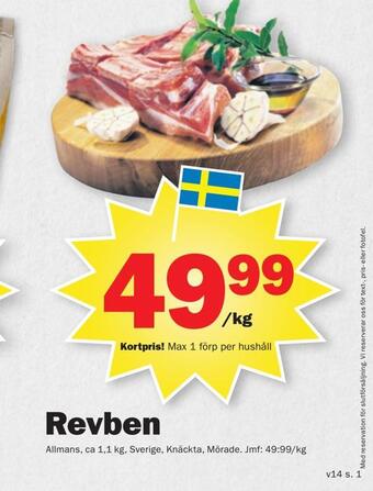 Pekås Revben erbjuda
