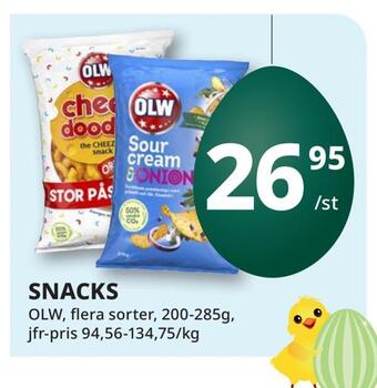 Tempo Snacks erbjuda