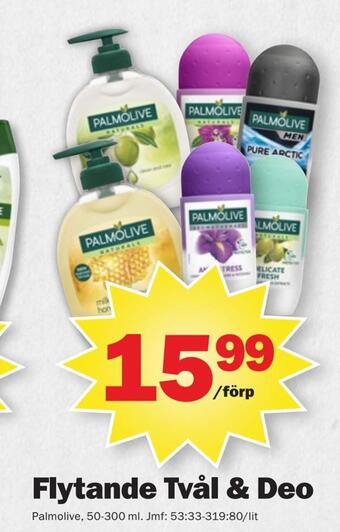 Pekås Flytande tvål & deo erbjuda
