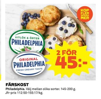 Coop Extra Färskost erbjuda