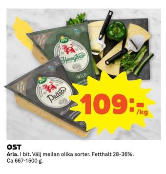 Coop Extra Ost erbjuda