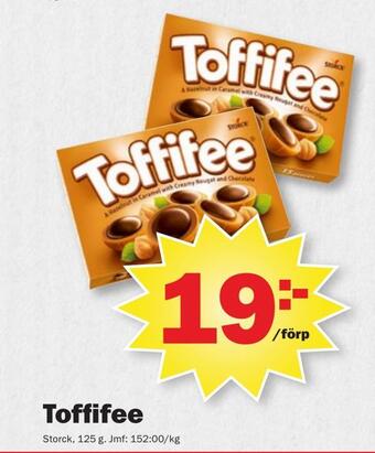 Pekås Toffifee erbjuda