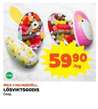 Coop Extra Lösviktsgodis erbjuda
