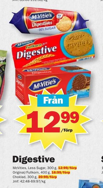 Pekås Digestive erbjuda