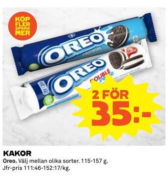 Coop Extra Kakor erbjuda