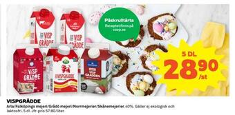 Coop Extra Vispgrädde erbjuda
