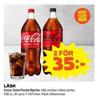 Coop Extra Läsk erbjuda
