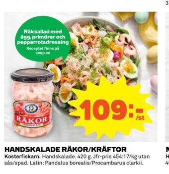 Coop Handskalade Räkor / Kräftor erbjuda