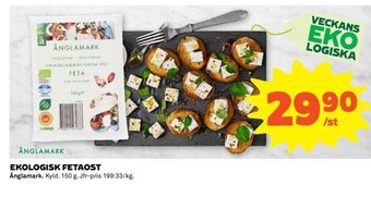 Coop Ekologisk Fetaost erbjuda