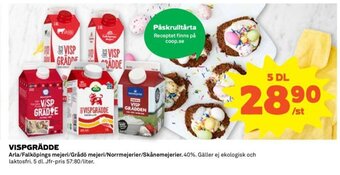 Coop Vispgrädde erbjuda