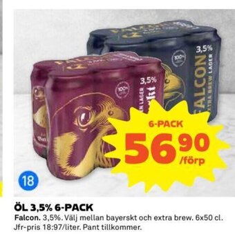 Coop Öl 3.5% 6-Pack erbjuda